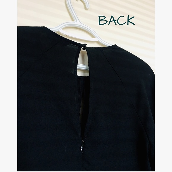 Fancy Black Blouse💄👠 - Picture 4 of 4